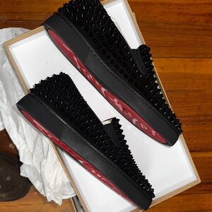 Christian Louboutin Roller-Boat Flat — BLACK